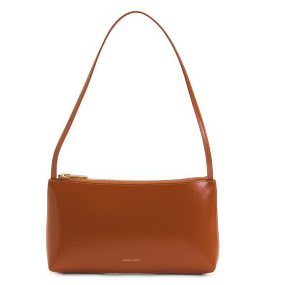 MANSUR GAVRIEL Maple Made In Italy Leather Gaia Shoulder Bag - Picture 1 of 2
